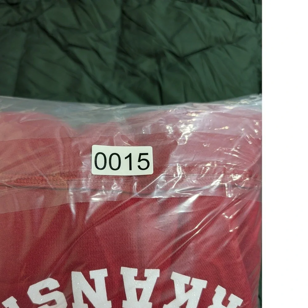 Nike Arkansas Razorbacks Hoodie Womens Medium M Red University 1871 Pullover NWT